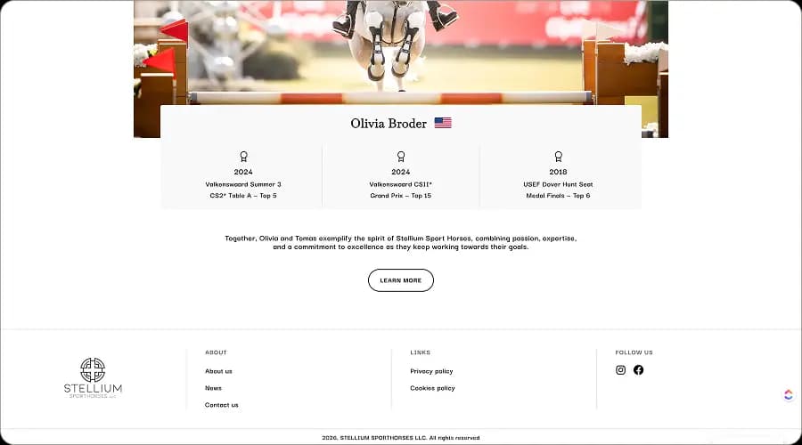 Stellium Sporthorses – screenshot 3