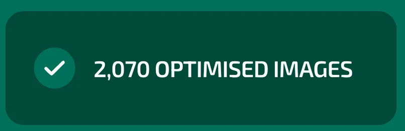 2,070 optimised images